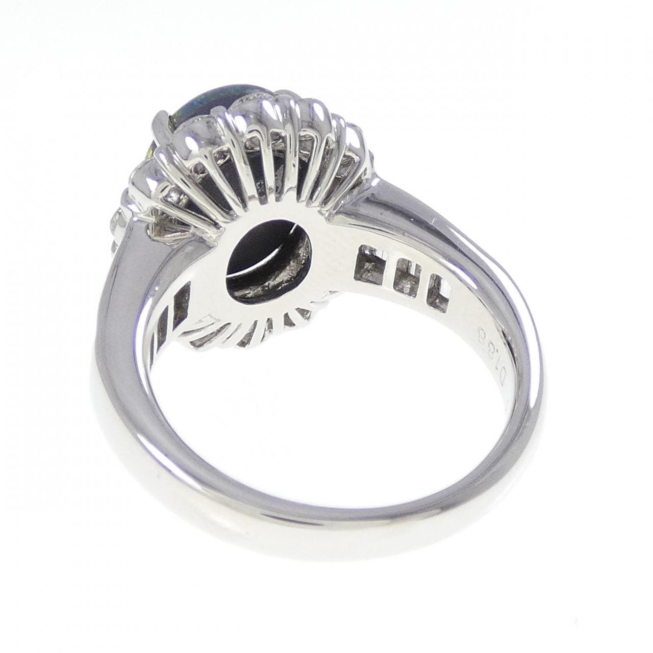 PT900 ブラックオパール リング 3.15CT
