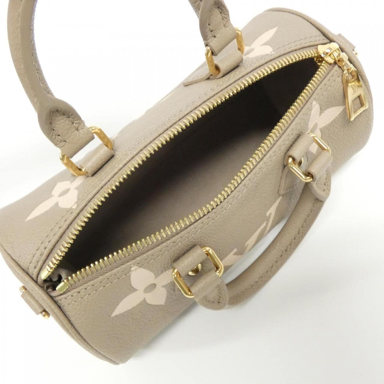 LOUIS VUITTON Bicolor Monogram Empreinte Papillon BB M46031 Shoulder Bag