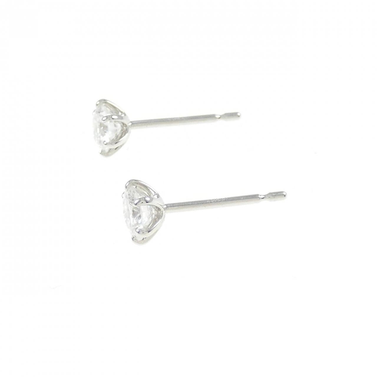 [Remake] PT/ST Diamond Earrings 0.311CT 0.321CT F SI1 VG