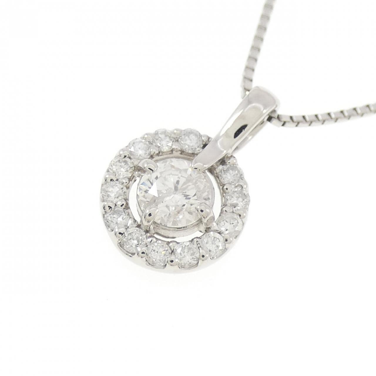PT900/PT850 ダイヤモンド ネックレス 0.50CT