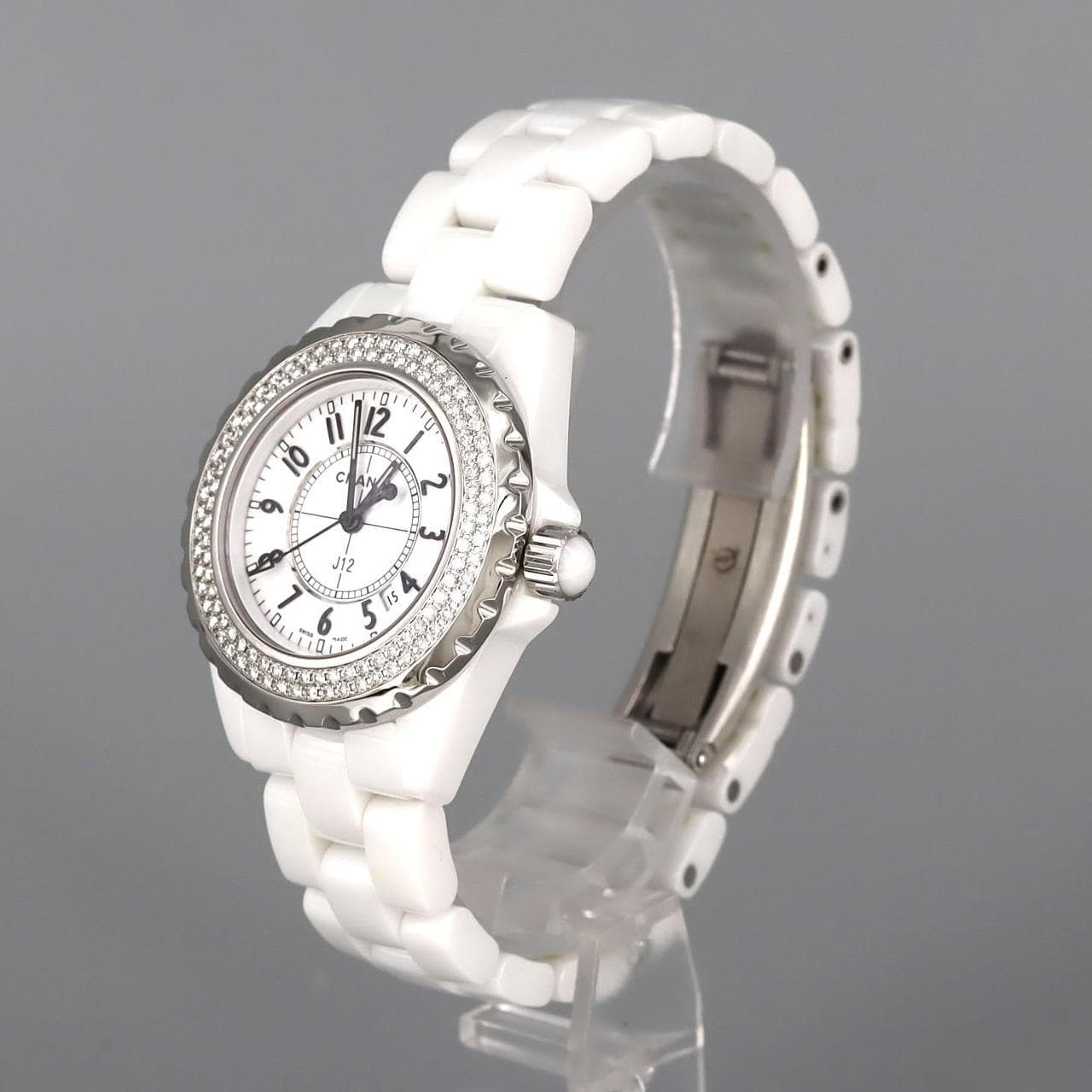 シャネル J12 33mmセラミック/2WD H0967 セラミック クォーツ