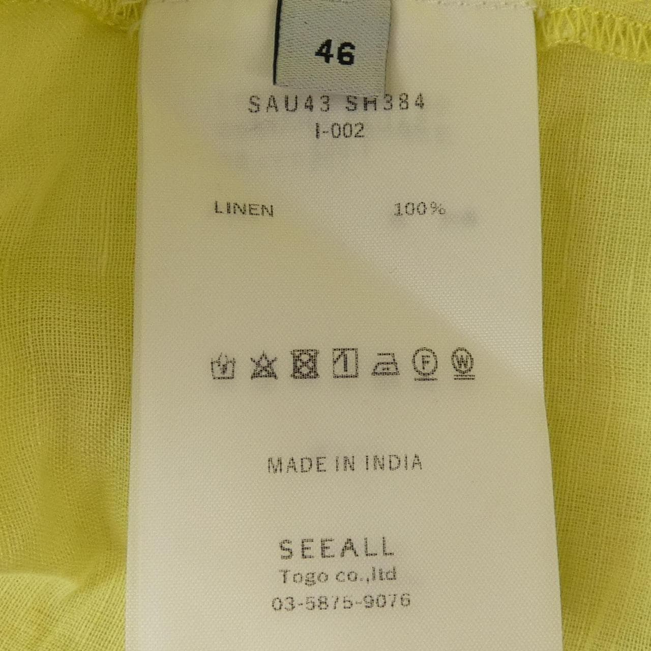 シーオール SEEALL sau43sh384 シャツ