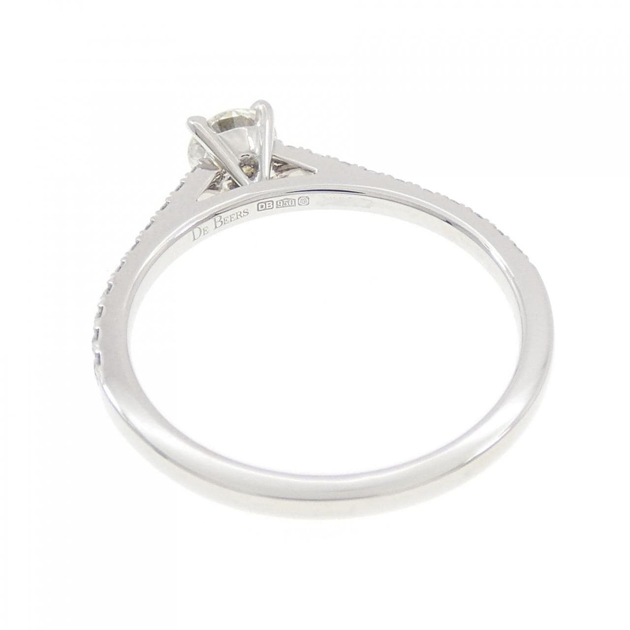 デビアス ダイヤモンド リング 0.30CT (H SI2)