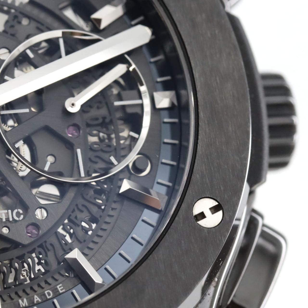 ウブロ クラシックフュージョンアエロフュージョンクロノグラフブラックマジック 525.CM.0170.RX セラミック 自動巻