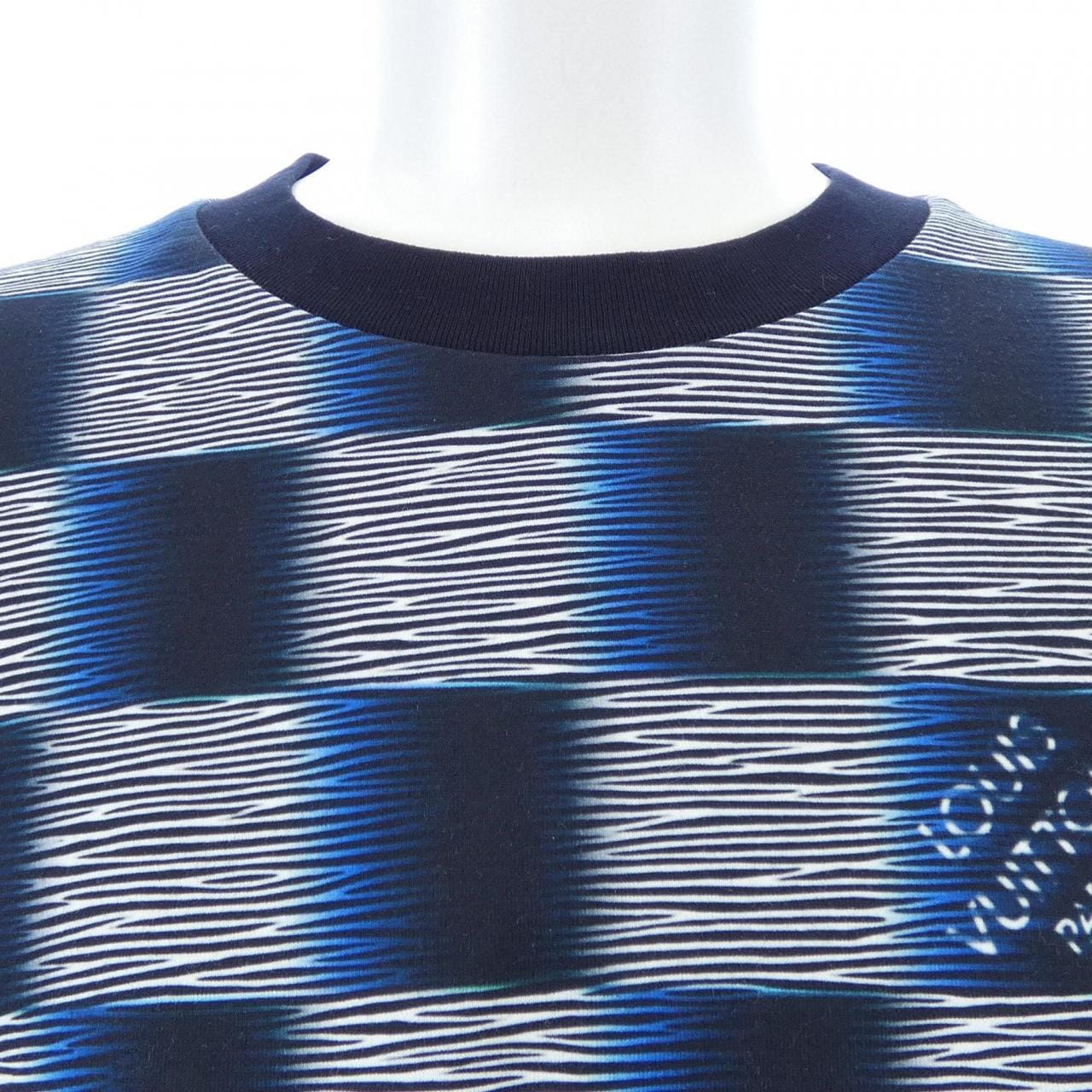 ルイヴィトン LOUIS VUITTON ダミエショートスリーブコットンTシャツ HQY20WFXK Tシャツ