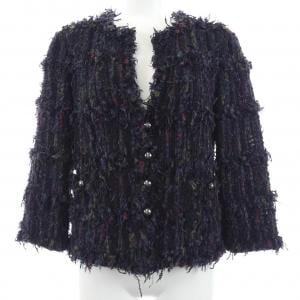 【ヴィンテージ】シャネル CHANEL P27891V17672 06C ノーカラージャケット