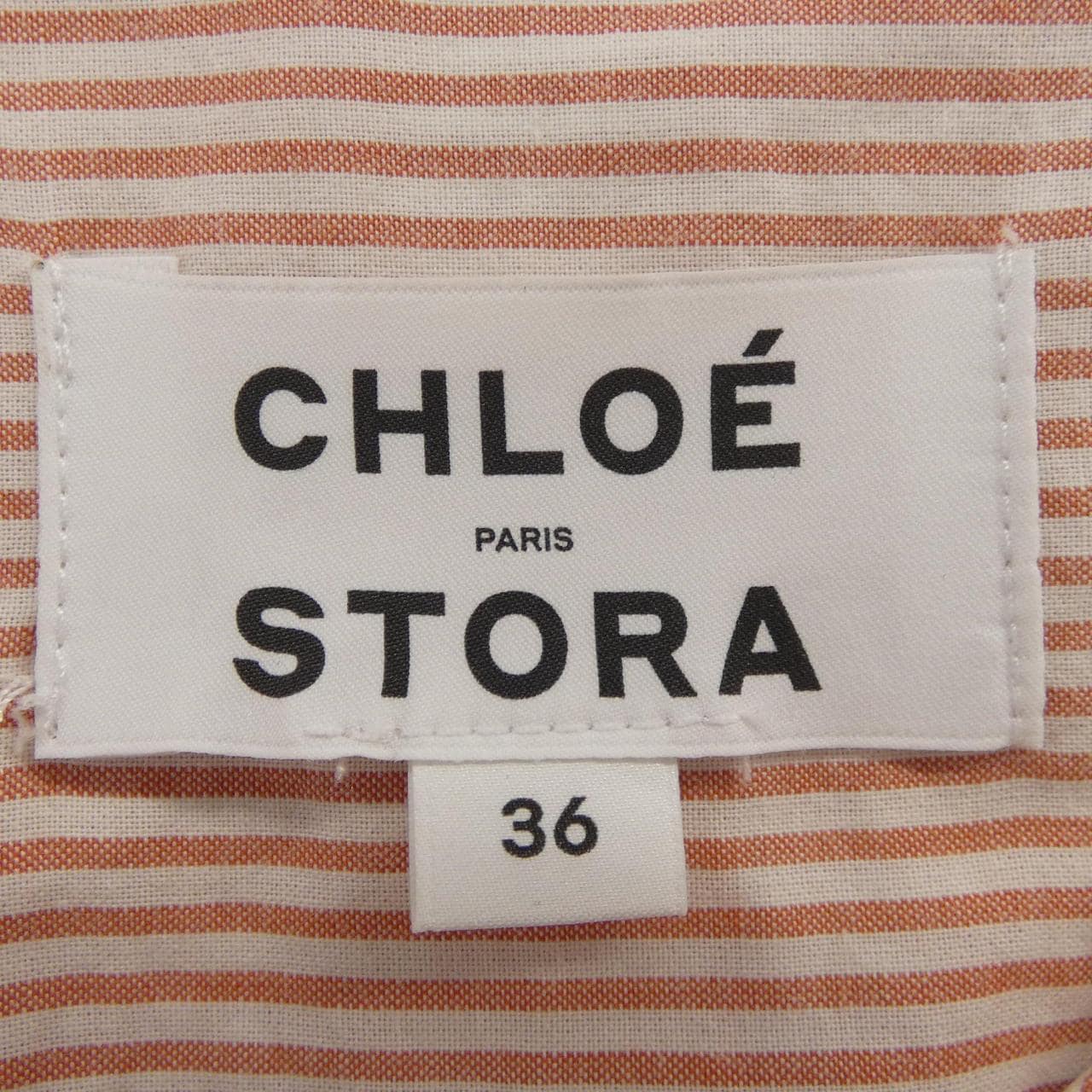 chloe stora シャツ