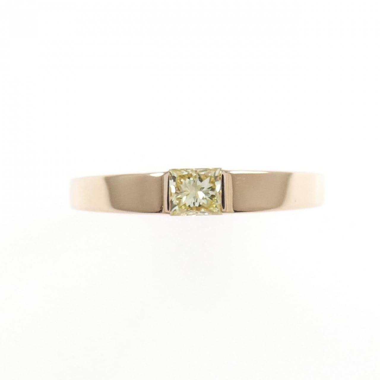 K18PG ダイヤモンド リング 0.18CT