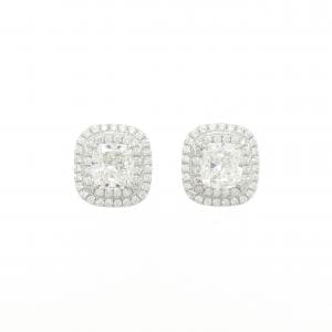 ティファニー ソレスト ピアス 1.01CT 1.01CT H VVS2