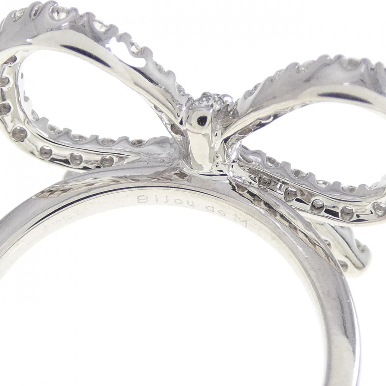 Bijou de M Bowknot Ring L Ring 0.66CT