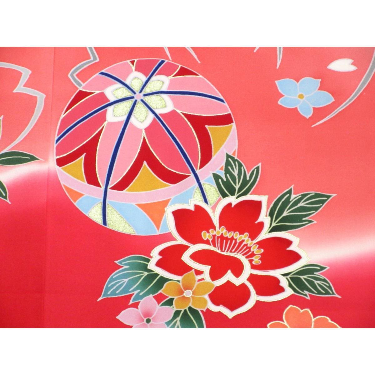 【未使用品】子供　女の子四ツ身