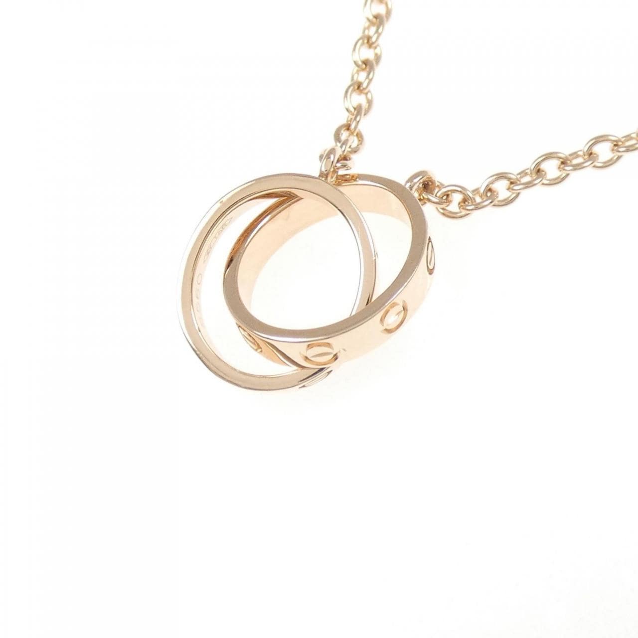 カルティエ ベビーラブ ネックレス