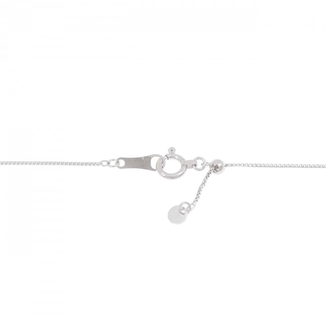 K18WG Cat Akoya Pearl Necklace