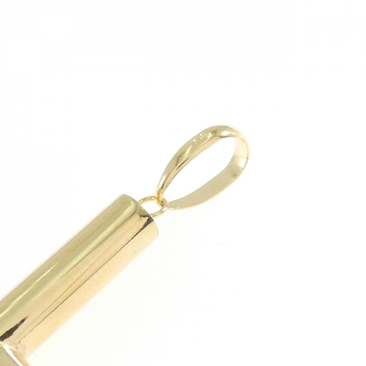 [新品] K18YG 十字架吊墜