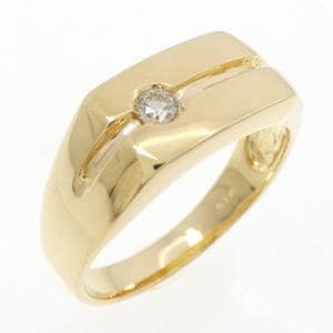 【新品】K18YG ダイヤモンド リング 0.10CT