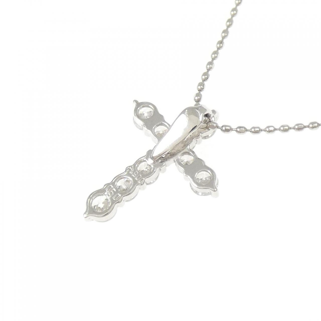 PT900/PT850 十字钻石项链 0.50CT