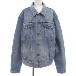 セリーヌ CELINE Vシェイプトラッカー/ピズモウォッシュ 2Q623206T デニムジャケット