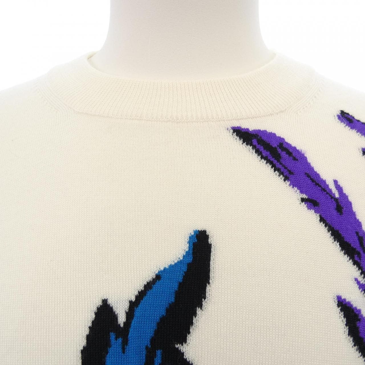 ルイヴィトン LOUIS VUITTON シスルインターシャプルオーバー HON89WX87 ニット