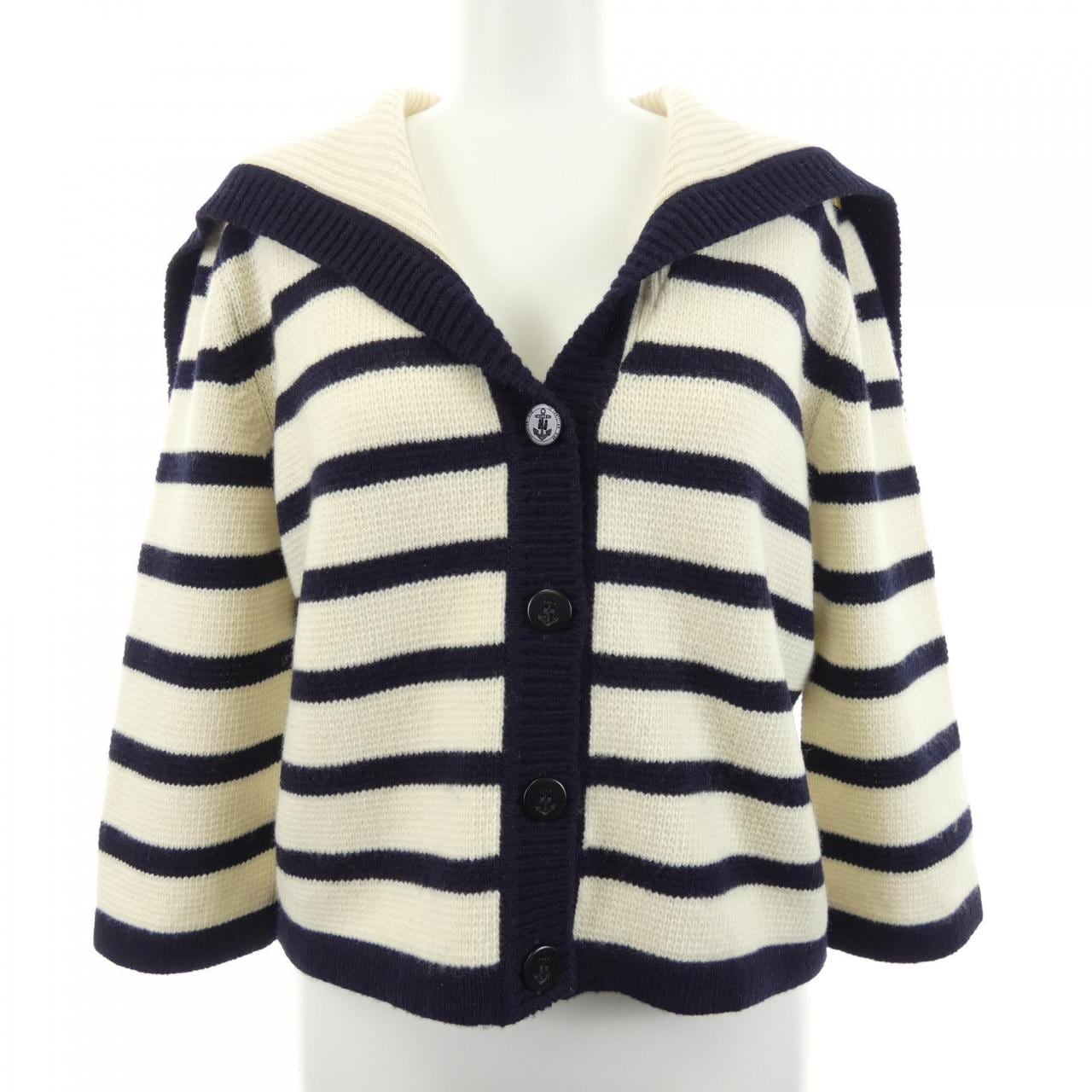 クリスチャンディオール CHRISTIAN DIOR DIOR MARINIERE 224G02AM309 カーディガン