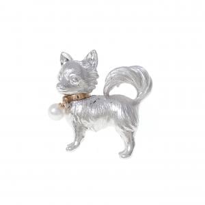 ミキモト ドッグ アコヤパール ブローチ 3.7mm