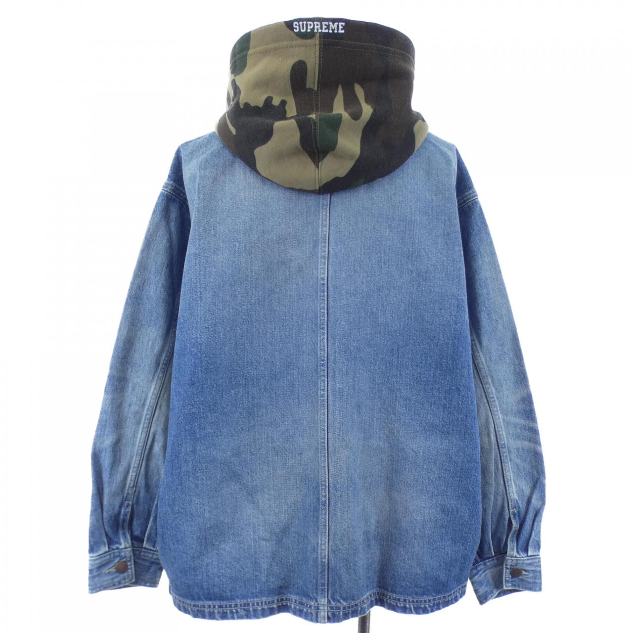 シュプリーム SUPREME Worn Hooded Chore Coat コート