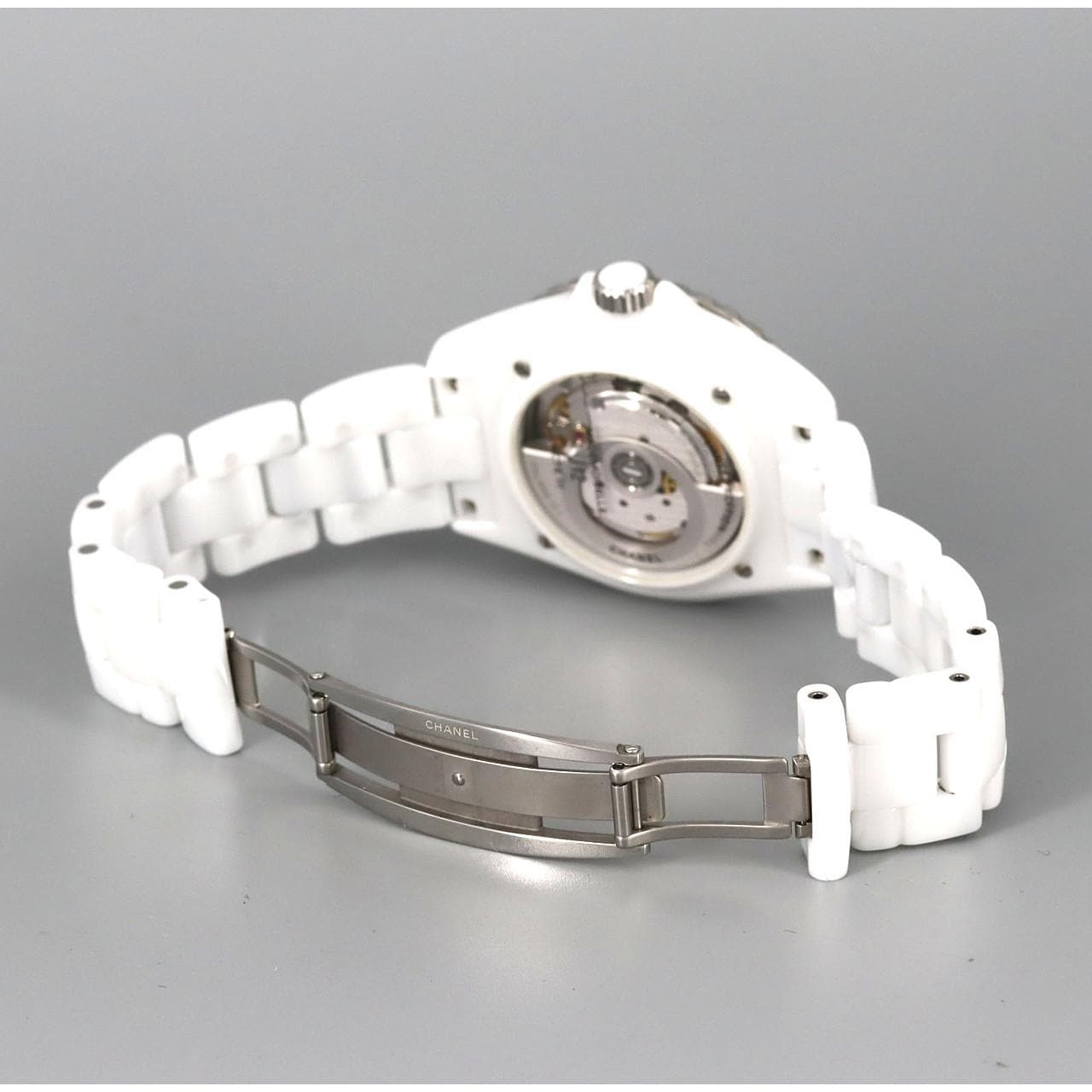 シャネル マドモアゼルJ12ラパウザ 38mmセラミック LIMITED H7481 セラミック 自動巻