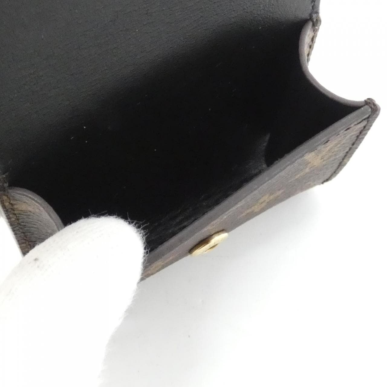 ルイヴィトン モノグラム キーホルダー イヤホン ポーチ LVベア M01361 イヤホンケース