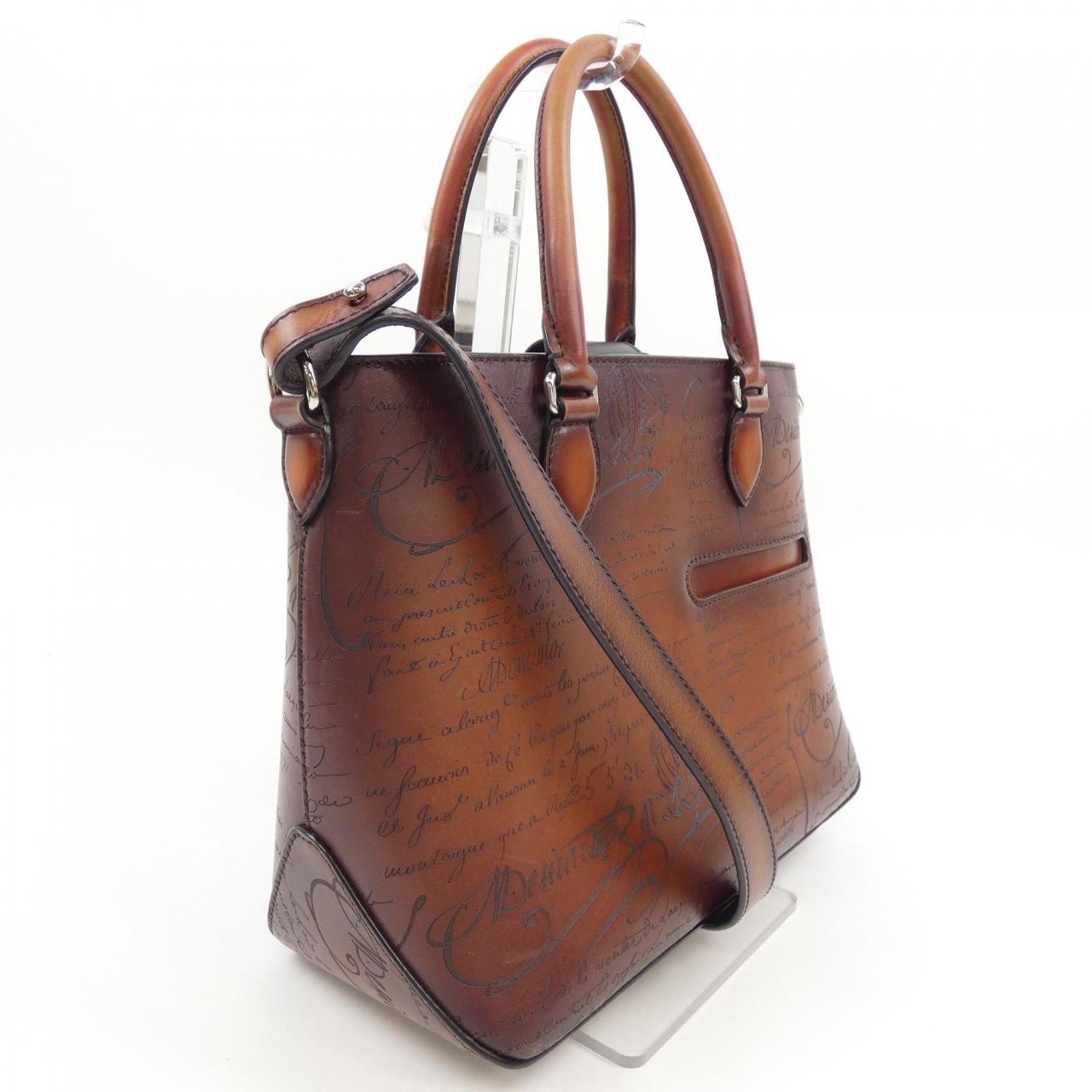 ベルルッティ Berluti トゥジュールXSスクリットレザートートバック BAG
