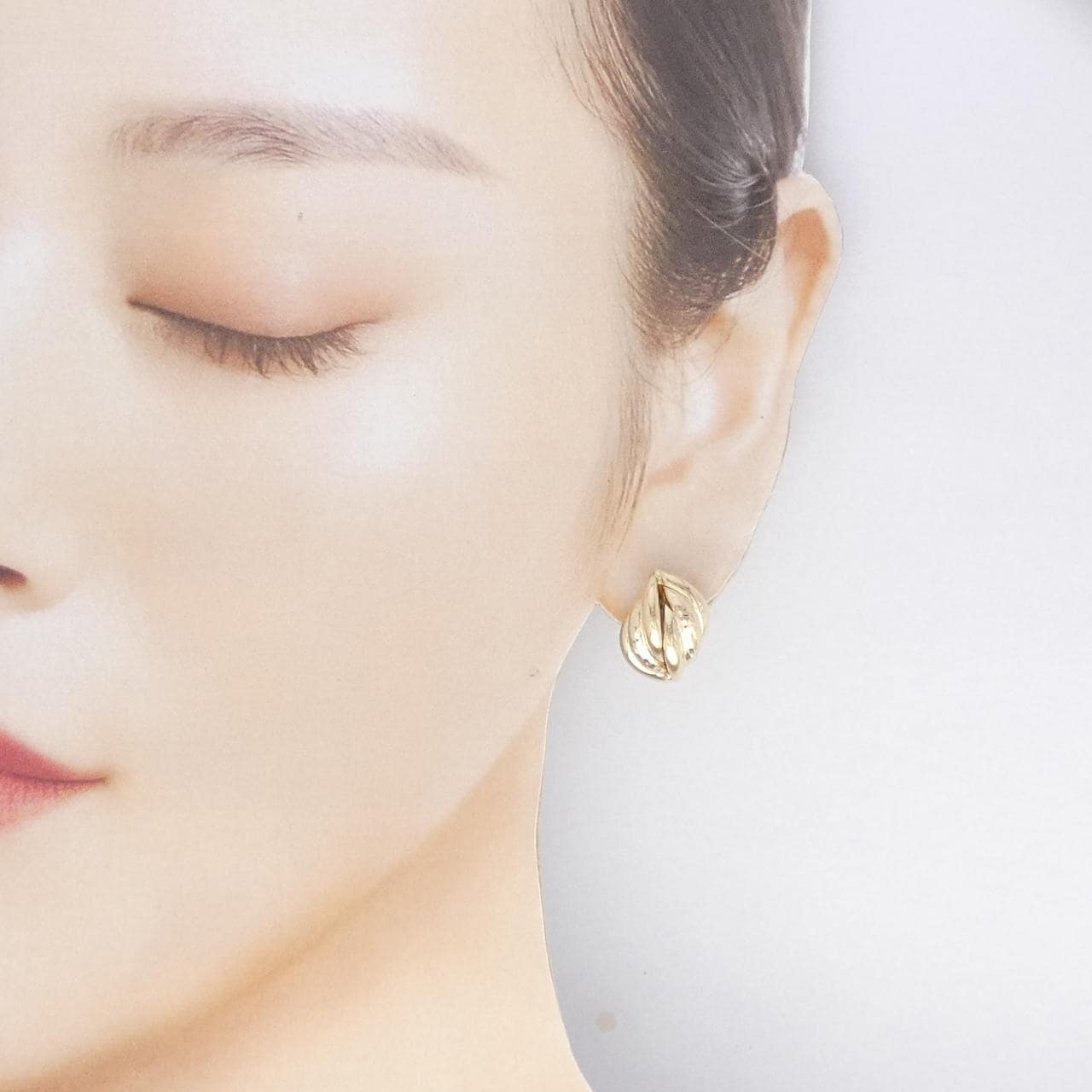 750YG/K18YG ピアス