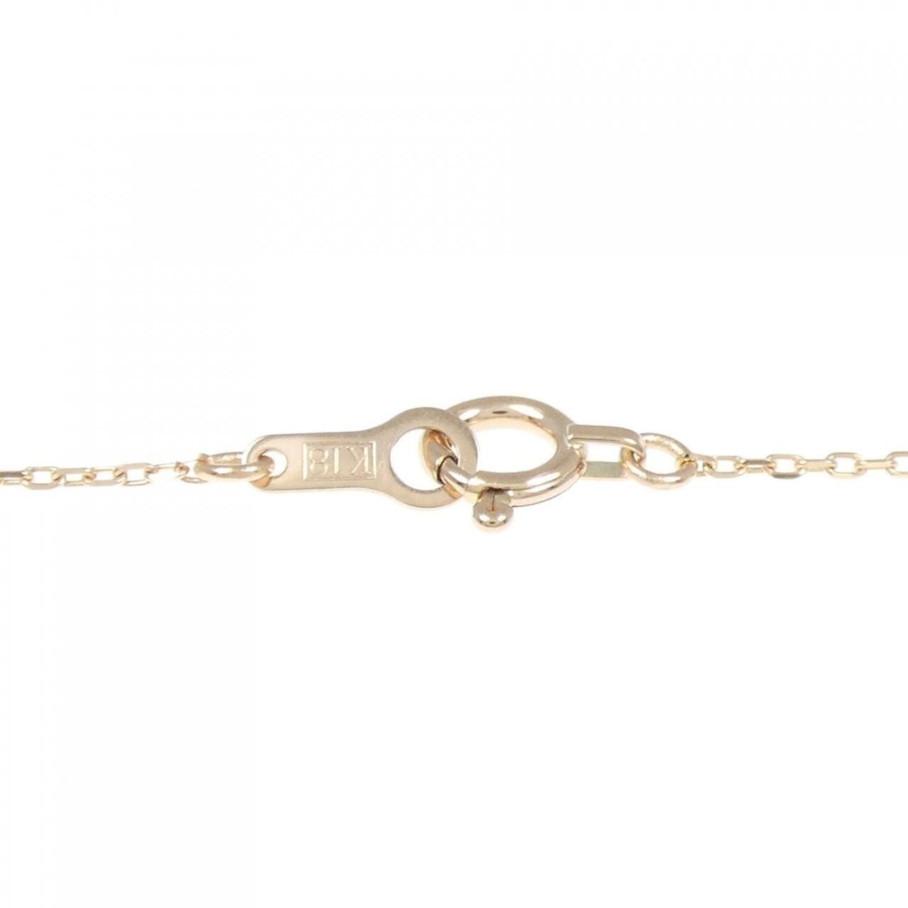 K18PG ダイヤモンド ネックレス 0.30CT