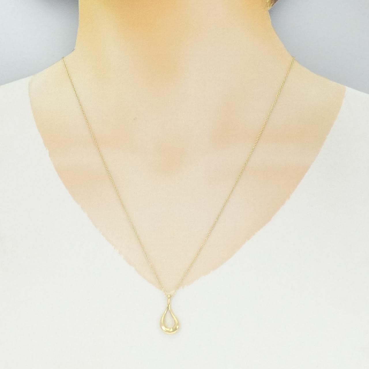 ティファニー オープンティアドロップ ネックレス