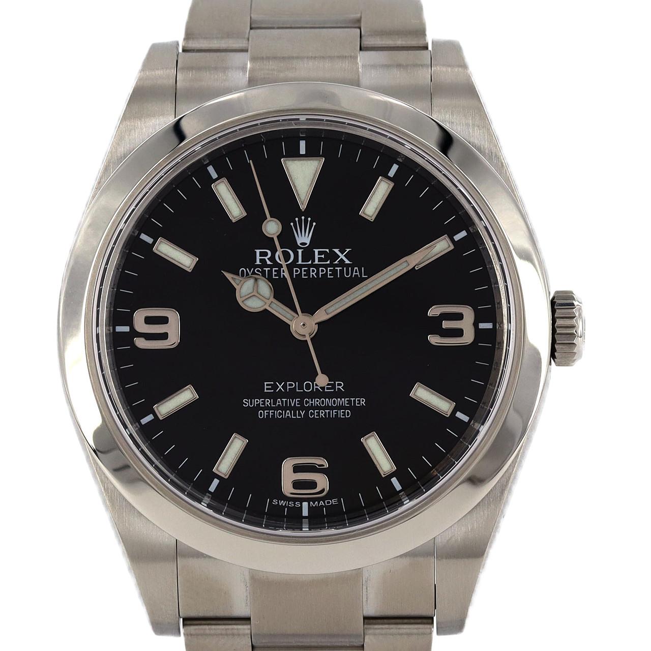 ROLEX Explorer I 214270. SS自动上弦随机编号