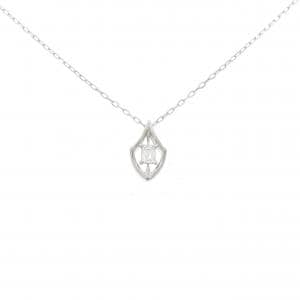 PT950/PT850 ダイヤモンド ネックレス 0.10CT