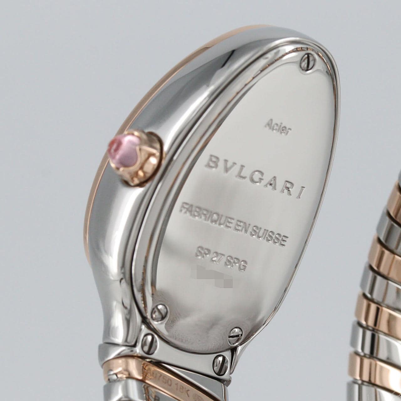 ブルガリ セルペンティトゥボガス PGコンビ/D Sサイズ SP27SPG/103131 SSxPG クォーツ