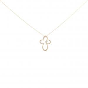 K18PG ダイヤモンド ネックレス 0.03CT
