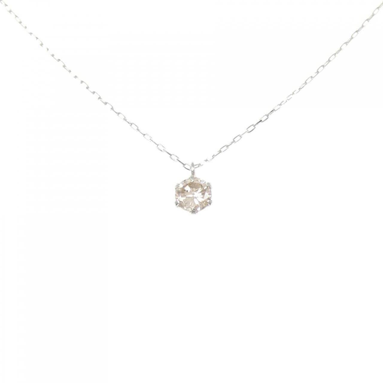 PT900/PT850 ダイヤモンド ネックレス 0.30CT