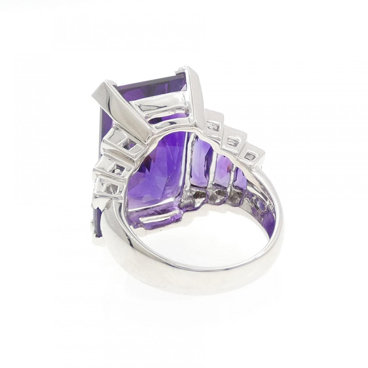 ポンテヴェキオ アメジスト リング 13.05CT