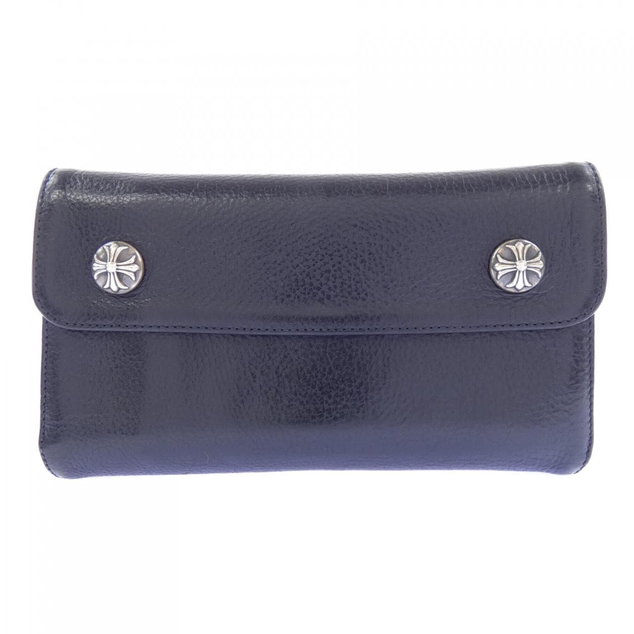 クロムハーツ CHROME HEARTS WAVE CROSS BTN　ウェーブ クロスボタン 2246 304 0501 0900 WALLET