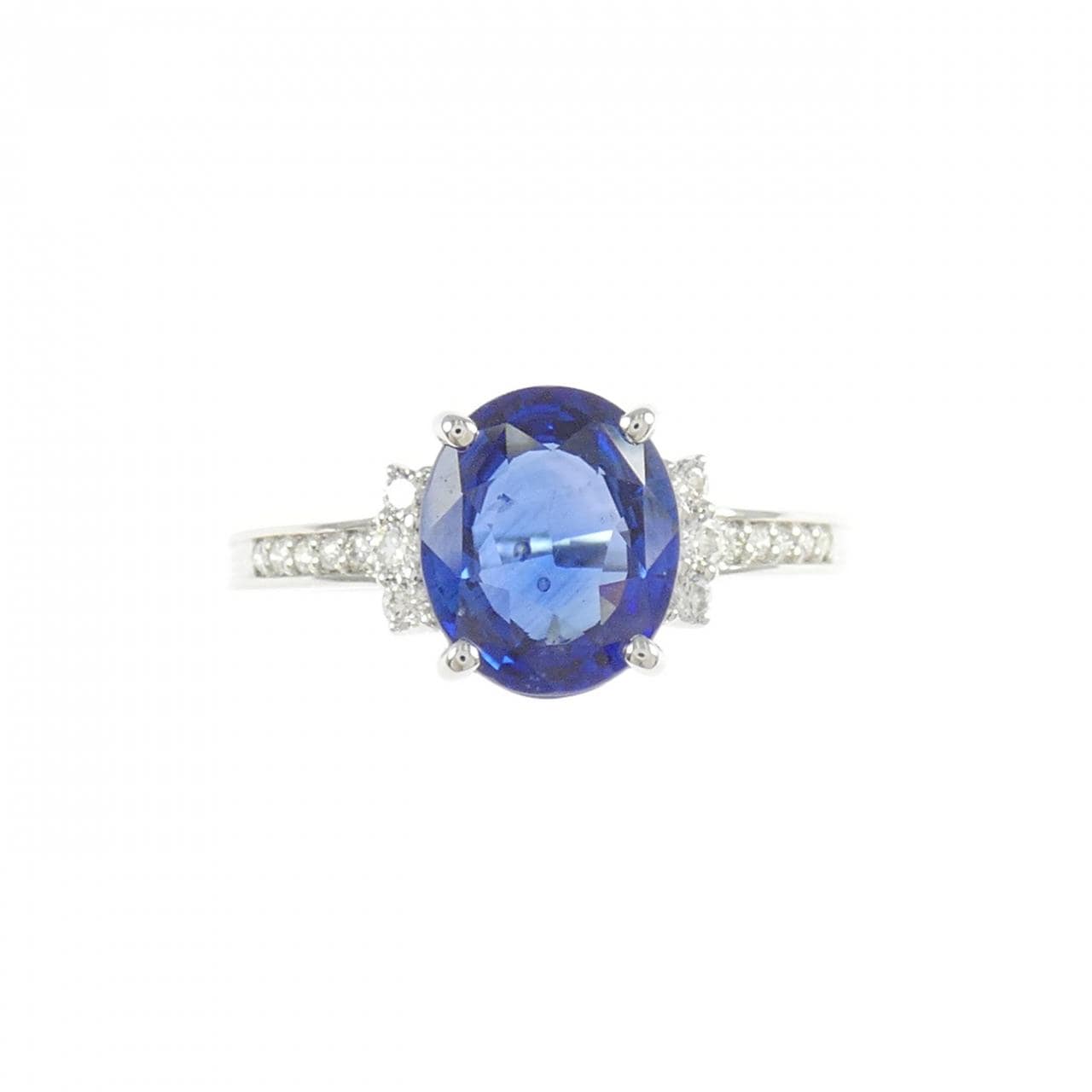 PT950 サファイヤ リング 2.02CT