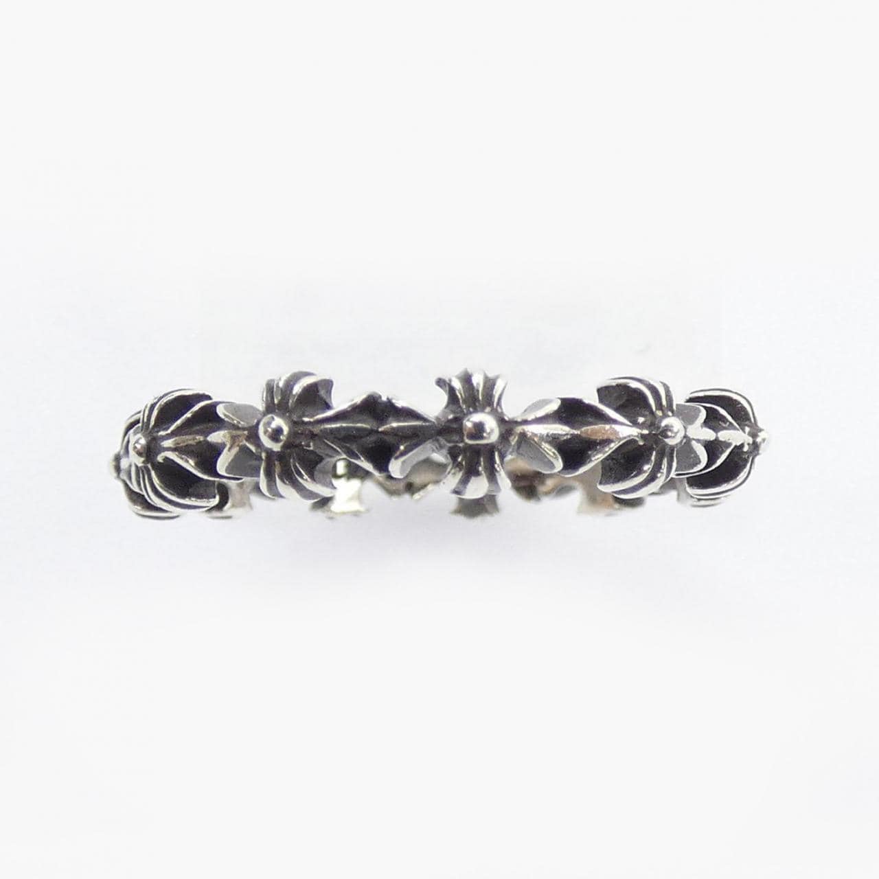 クロムハーツ CHROME HEARTS TINY E CH PLS BAND 207192003SLV RING