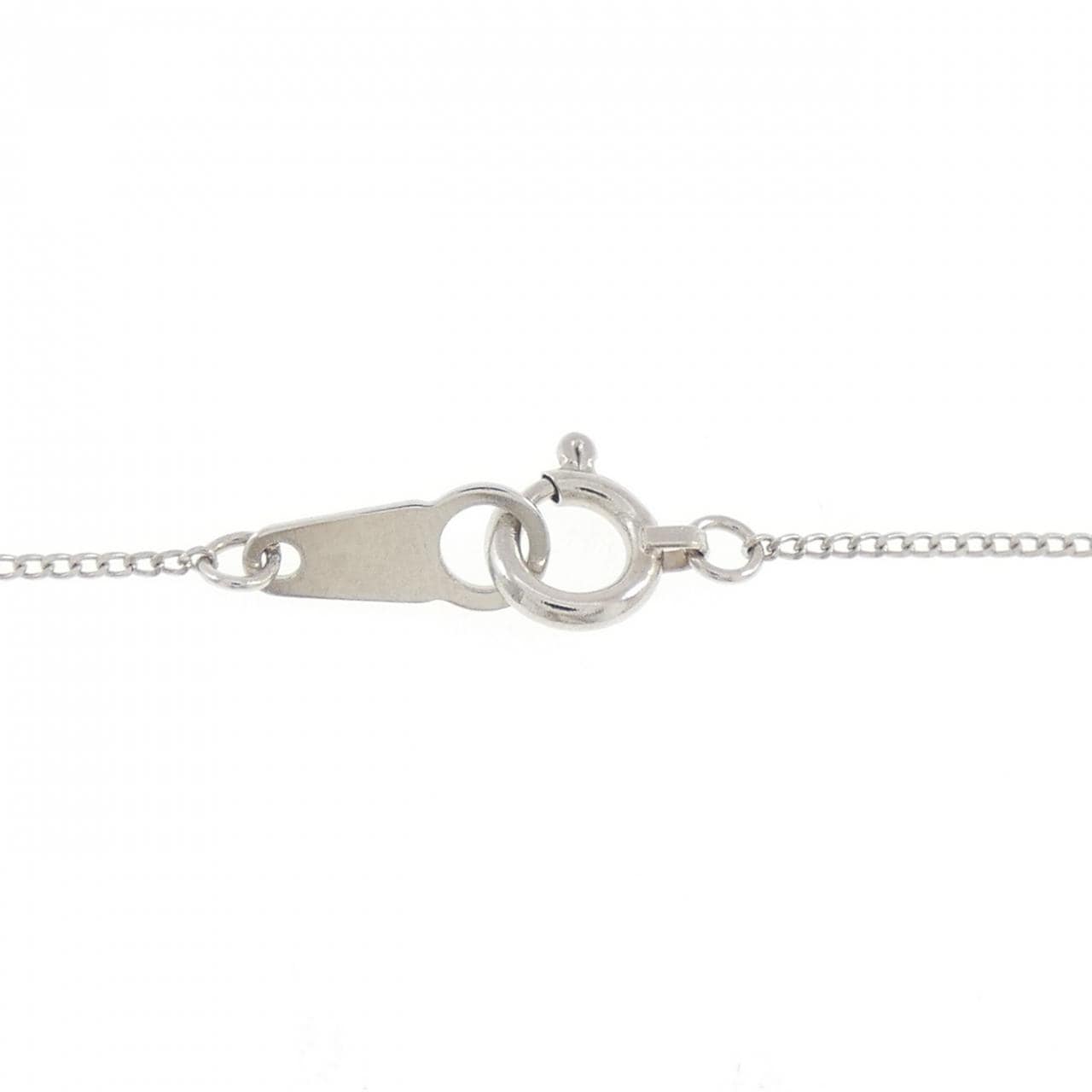 PT900/PT850 エメラルド ネックレス 0.23CT
