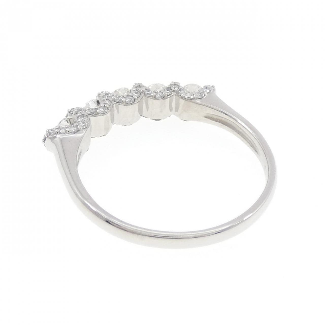 PT950 ダイヤモンド リング 0.70CT