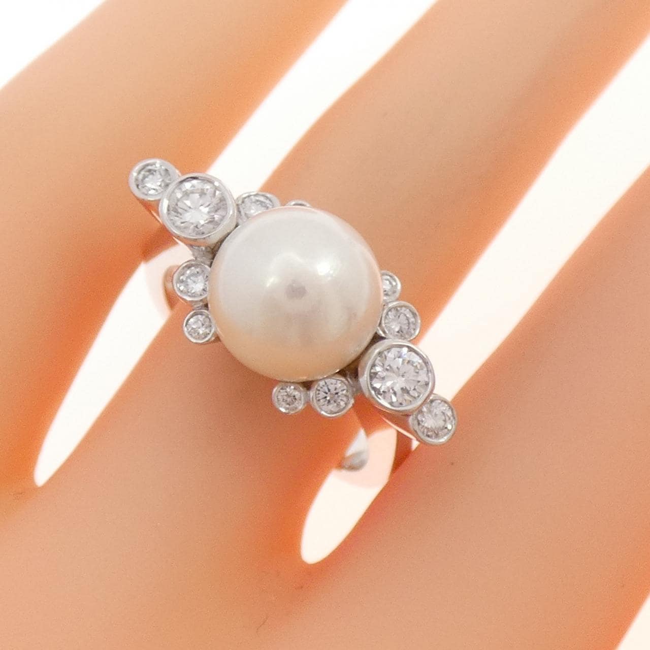 ジョージ ジェンセン アコヤパール リング 9.1mm