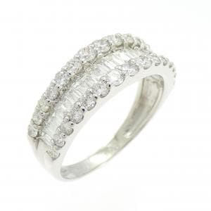 PT950 ダイヤモンド リング 1.00CT
