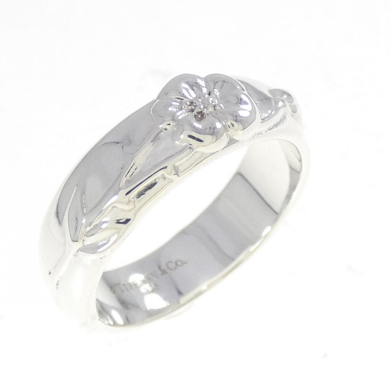 ティファニー ネイチャーローズ リング