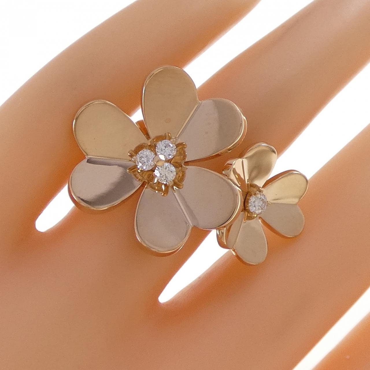 ヴァンクリーフ&アーペル フリヴォル アントレ レ ドア リング