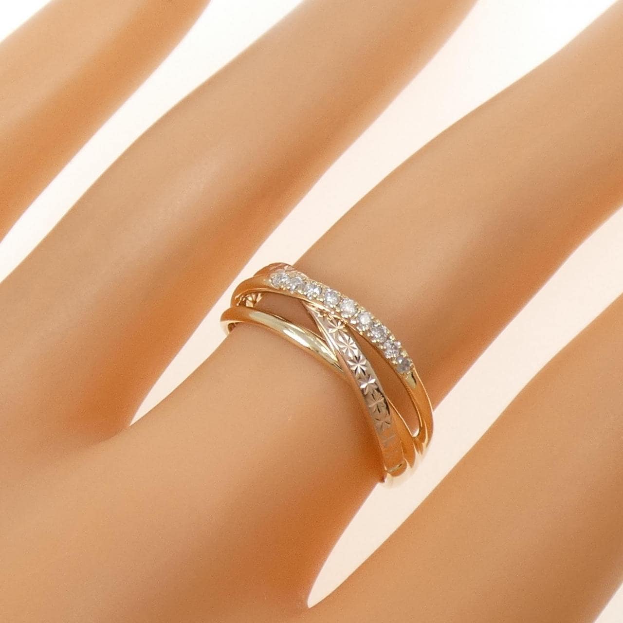 K10YG/K10PG ダイヤモンド リング