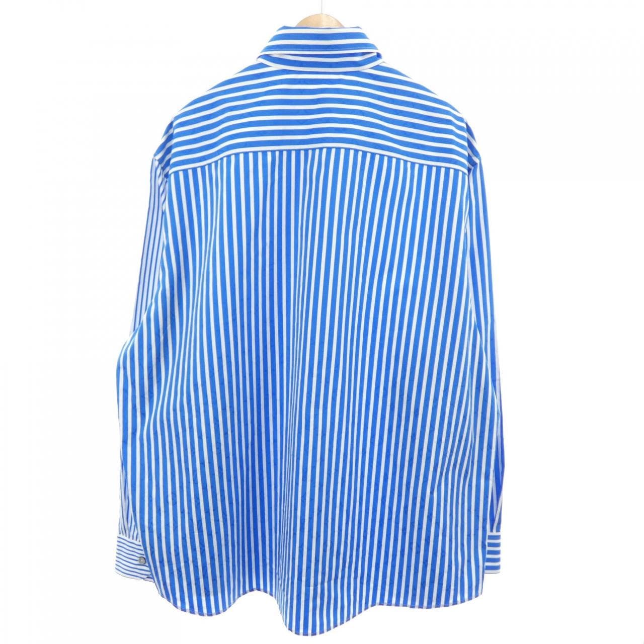 ルイヴィトン LOUIS VUITTON モノグラムパッチワークストライプシャツ HTS26WUVD シャツ