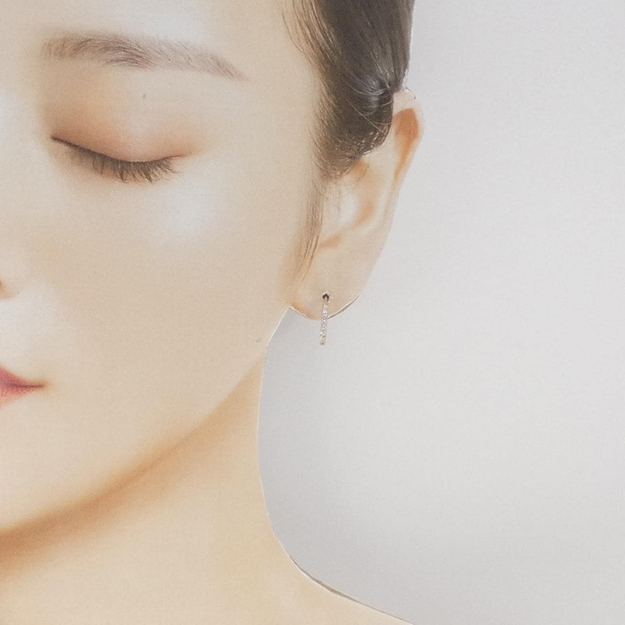 14KPG キュービック ピアス