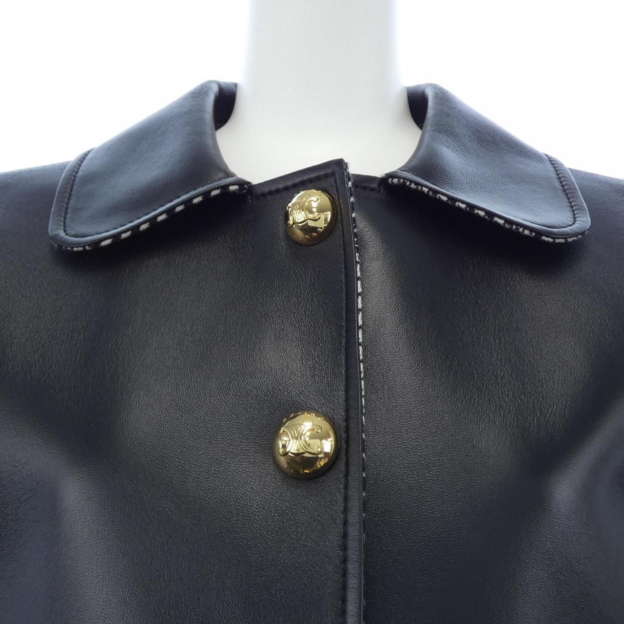 セリーヌ CELINE トリオンフ 2F562583C レザージャケット